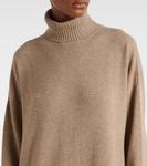 Платье миди из кашемира Brunello Cucinelli, коричневый - фото 4