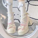 Medd Туфли Мэри Джейн женские белые - фото 3