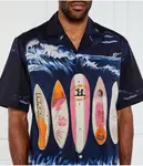 Рубашка Элихио Loose fit Hugo Blue, синий - фото 4