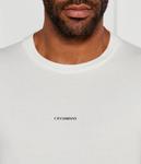 Лонгслив мужской C.P. Company с круглым вырезом, белый - фото 4