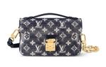 LOUIS VUITTON Сумка Pochette Metis East West синяя - фото