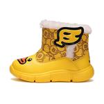 Детские кожаные сапоги Kids B.Duck, желтый - фото