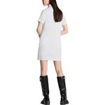 Платье с короткими рукавами женское белое Louis Vuitton - фото 3