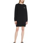 MOSCHINO Женское черное платье с длинными рукавами - фото 7