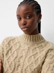 Свитер Bershka, бежевый - фото 3