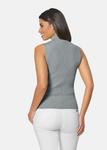 Топ ÄRMELLOSER MIT MADELEINE, серый - фото 3