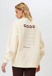 Толстовка OH APRIL Sweatshirt, Off White/White - фото