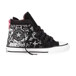 Кроссовки Converse Chuck Taylor All Star Back Zip Hi GS 'Black', черный - фото