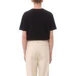 Футболка с вышитым логотипом Valentino, черный - фото 4