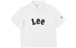 Lee Поло унисекс белое - фото