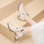 Ботильоны женские Golden Silk Rabbit, бежевый - фото 13