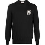 Свитер мужской черный Alexander McQueen - фото 2