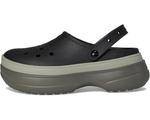 Сабо Crocs Classic Stacked Clogs Platform Platform, черный - фото 4