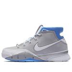 Кроссовки zoom kobe 1 protro Nike, серый - фото