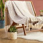 Hypnotic Плед Justina Blakeney, коричневый/бежевый - фото 2