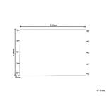 Одеяло Beliani, 130x180 см, серый - фото 4