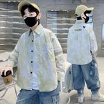 Рубашка с лацканом Grade School EASTERN CAMEL, синий - фото 3