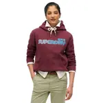 Худи Superdry Faded Core, фиолетовый - фото