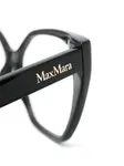 Очки с логотипом Max Mara, черный - фото 3