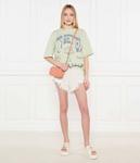 Кожаная сумочка Кэрри Pinko, оранжевый - фото 3