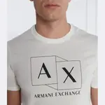 Футболка стандартного кроя Armani Exchange, белый - фото 4