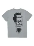 Футболка с логотипом Diesel Kids, серый - фото 2