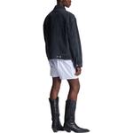 BALMAIN Потертая джинсовая куртка, Black - фото 5