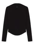 Свитер Courrèges с косым вырезом, черный - фото