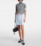 Водолазка из шерсти 4-Bar Thom Browne, Light Grey - фото 2