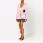 MIU MIU Свитер SS22 женский розовый - фото 5