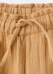 MANGO KIDS Широкие брюки 'Mika' в горчичном цвете - фото 5