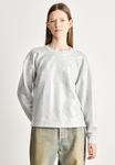 Толстовка DKNY SEQUINS LONG SLEEVE, Sky Grey Heather/Grey - фото