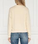 Толстовка женская Guess Jeans однотонная, бежевый - фото 4