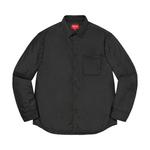 Рубашка Supreme Nylon Filled Shirt, Black - фото