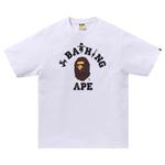Футболка BAPE Ninja College 'White', белый - фото