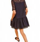 Gabi Мини-платье силуэтное в черном цвете Ulla Johnson - фото 2