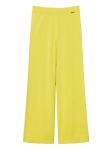 Трикотажные брюки TWINSET, желтый - фото