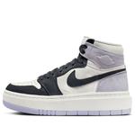 Кроссовки 1 elevate high 'black toe light lilac' Air Jordan, мультиколор - фото