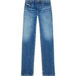 2023 D Finitive Узкие Джинсы С Завышенной Талией DIESEL, Синий - фото