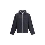 Свитер на молнии с пушистым эффектом Our Legacy, черный - фото