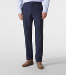 Прямые брюки из льна Modluca Rubinacci, Dark Blue - фото 3