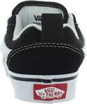 Vans Unisex-Child Knu Skool (Little Kid) кроссовки, Black/True White - фото 3