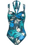 Купальник TRIUMPH Summer Fleur, бирюзовый - фото