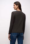 Топ Street One Long sleeved top, Braun/Brown - фото 3