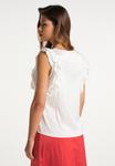 Топ без рукавов faina Top, белый - фото 3