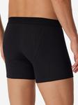 SCHIESSER Боксеры 'Cotton Essentials Authentic' в цвете Mottled Black - фото 4