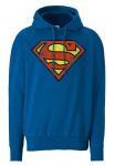 Свитер LOGOSHIRT DC - Superman Logo, синий - фото