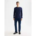 Футболка с длинным рукавом Scotch & Soda Waffle, синий - фото 7