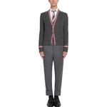 THOM BROWNE Свитер мужской серый - фото 7