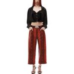 Многослойная шелковая рубашка Alexander Wang, черный - фото 4